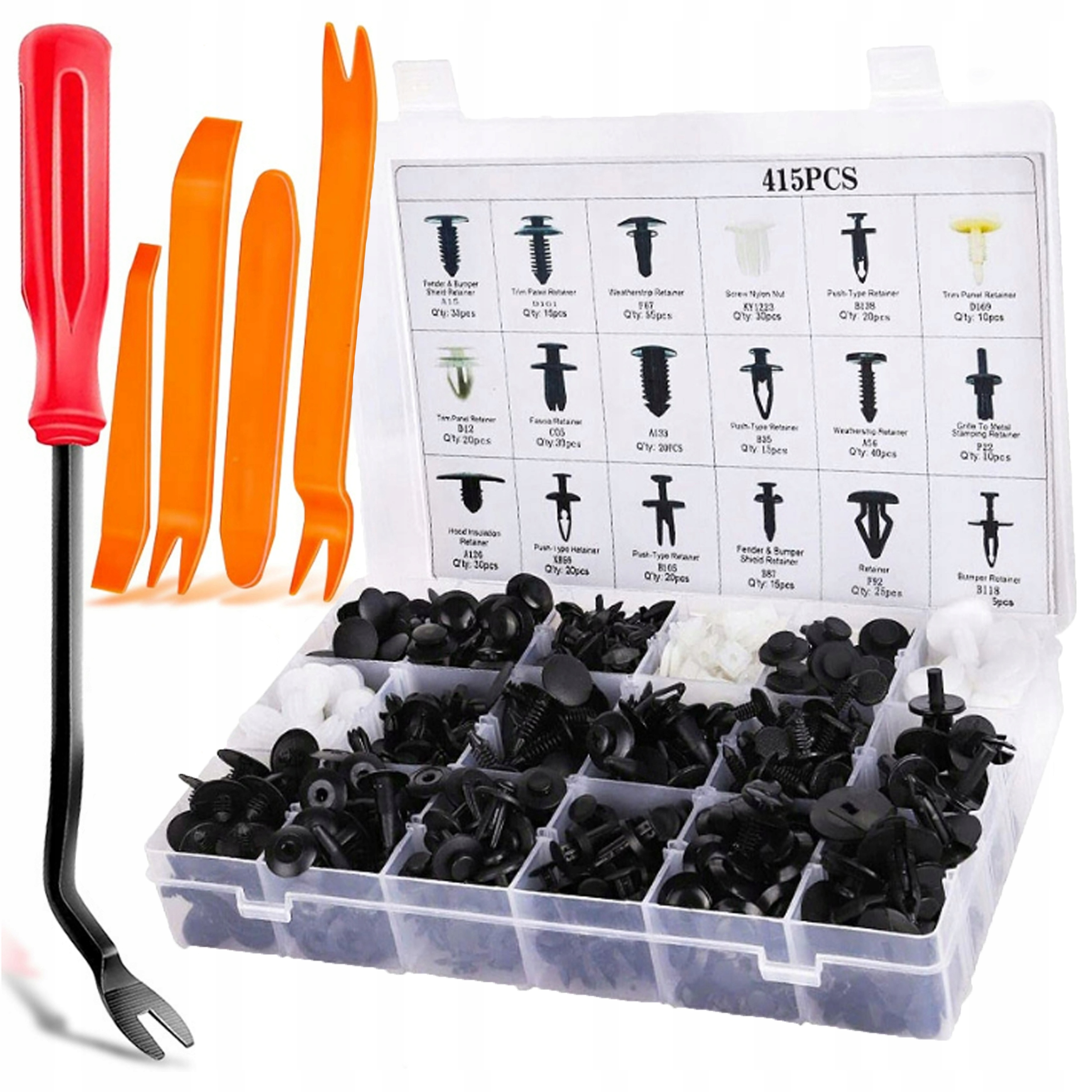 

Spinki Klipsy Samochodowe Do Auta Tapicerki 415el.