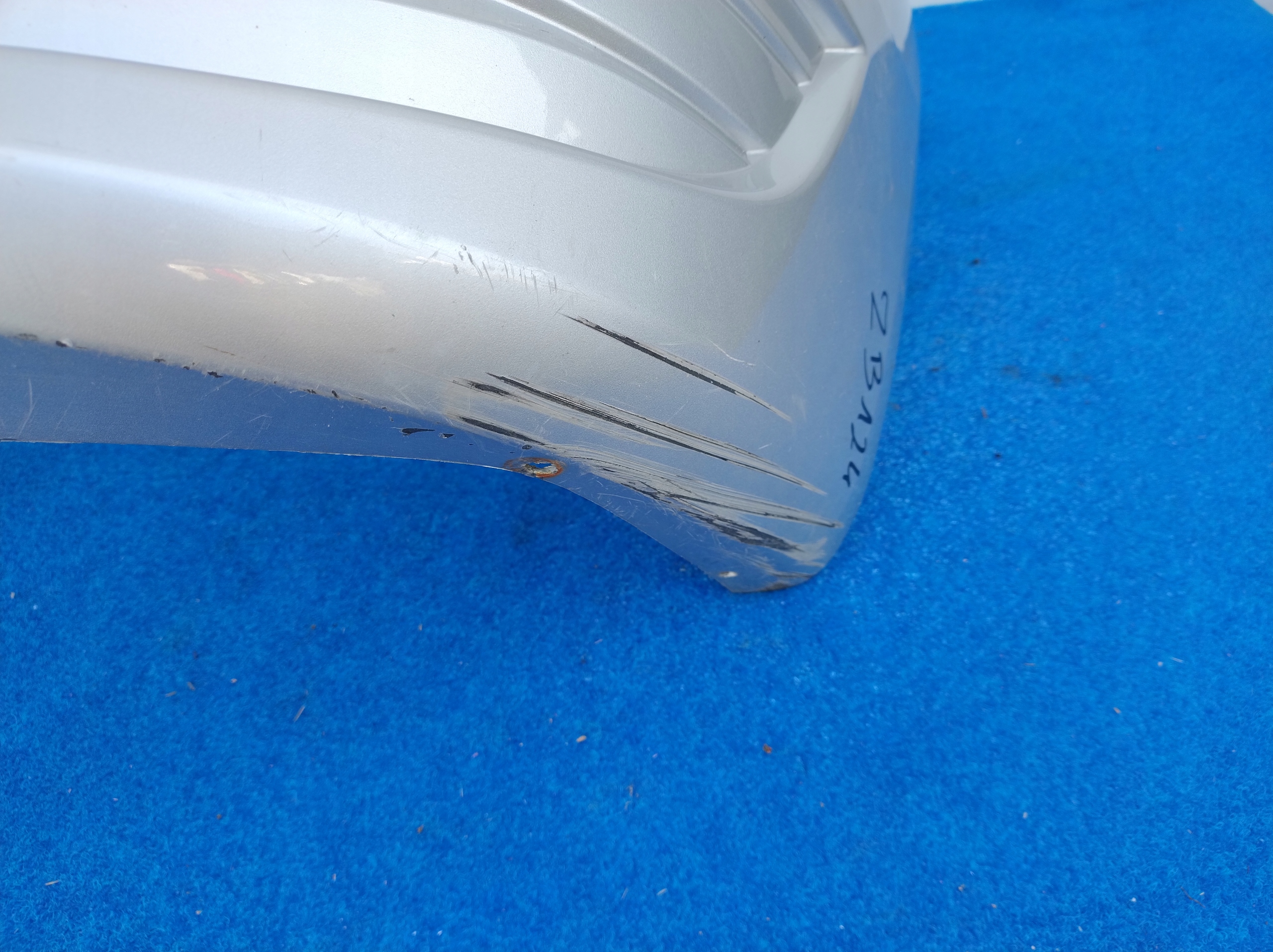 DACIA LOGAN LIFT 08-12 ROK bumper front + grid 820078275 ZB124