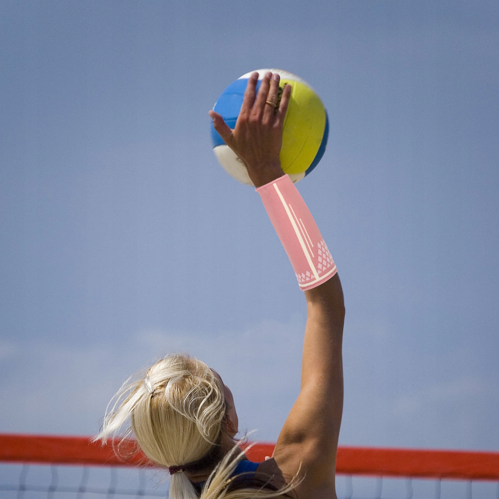 1 PARA ORTEZY NADGARSTKA DO SIATKÓWKI SPORTOWEJ Marka bez marki