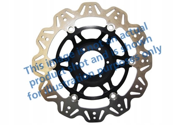 Brzda Rtr Flt Vee Wave Blk Fr VR841BLK