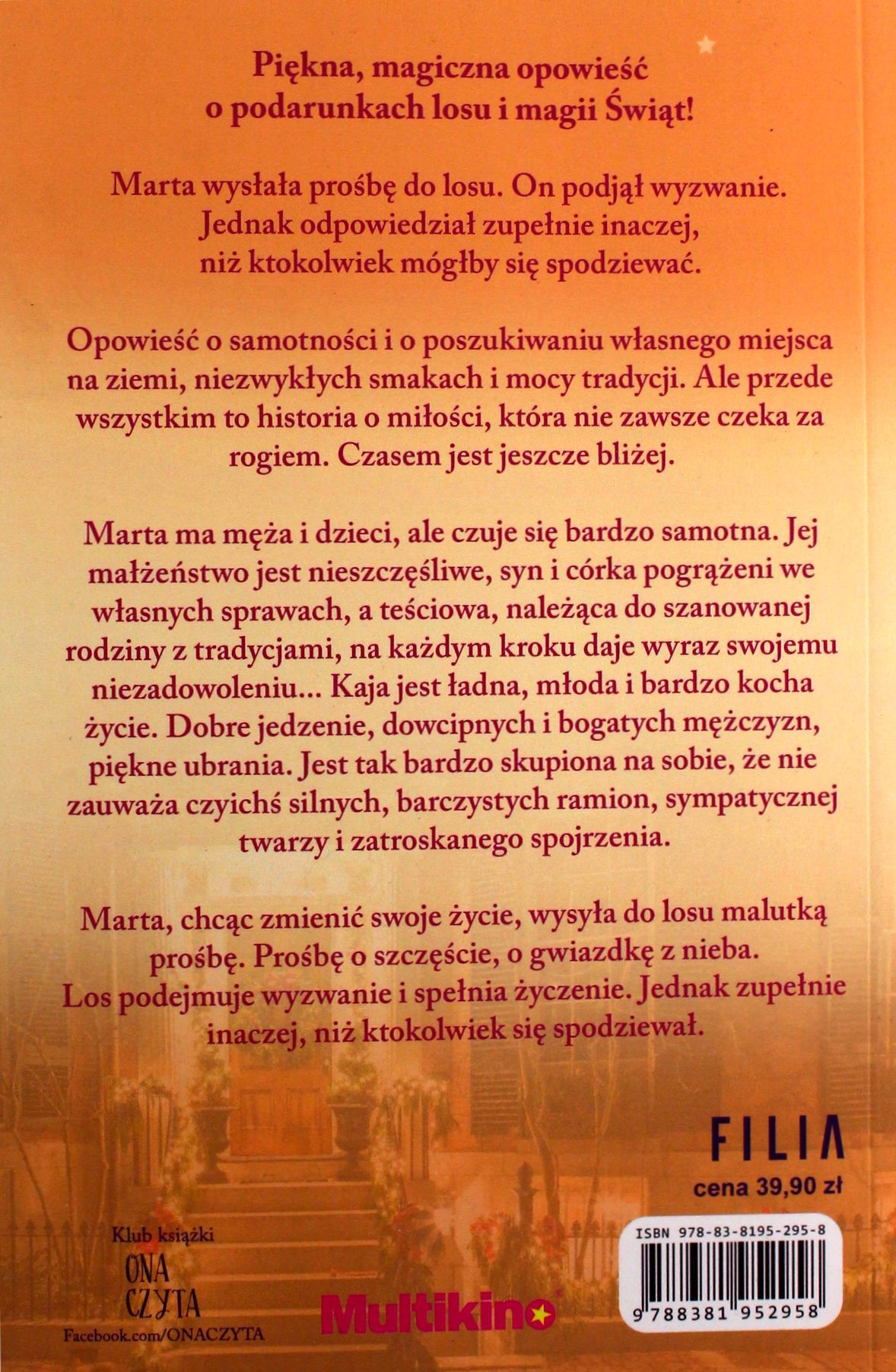 Nowy podarunek Krystyna Mirek miękka Filia