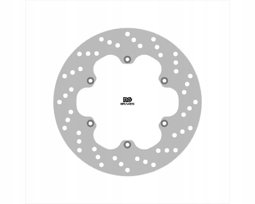 Ng Brzdový Kotúč Zadný Aprilia AF1 125 '88-'93 (240X124X5MM) (6X6,25MM) ()