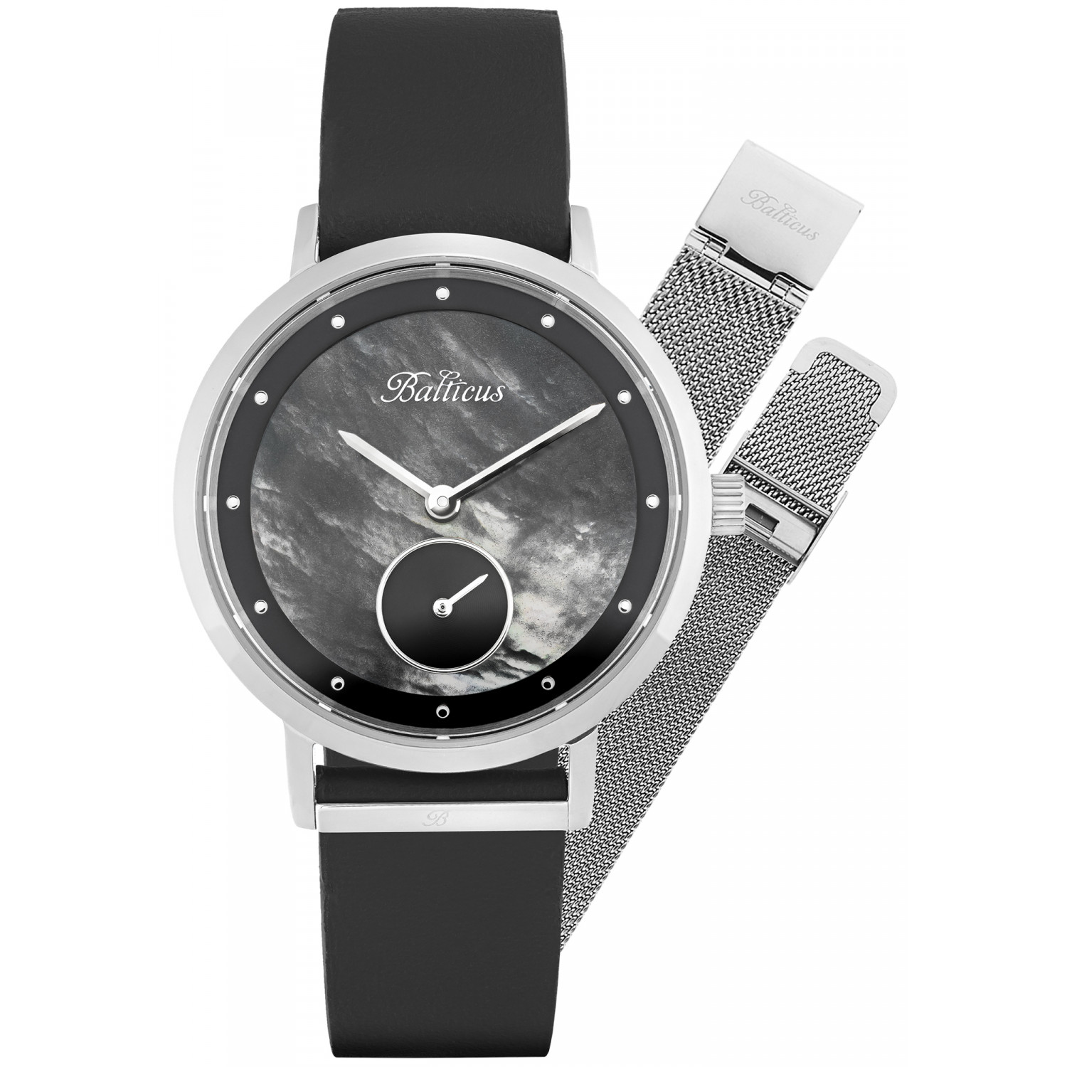 Dámské hodinky Balticus Blt-balnssb-p černé