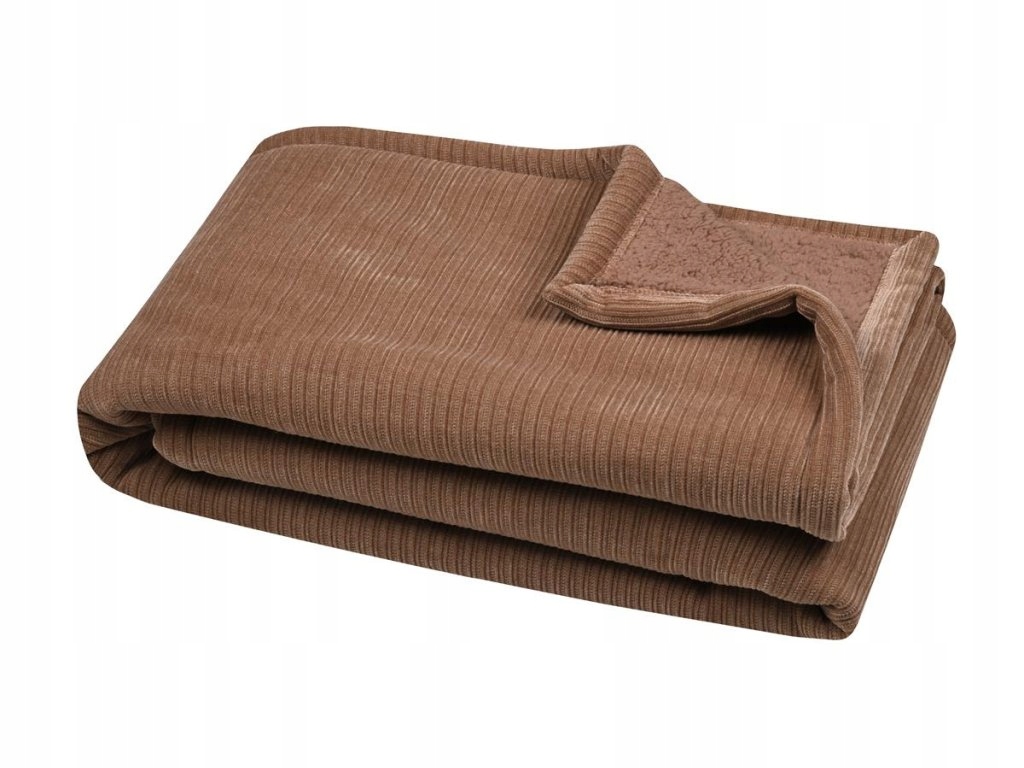 Plyšová deka s beránkem Clayton, 130 × 160 cm