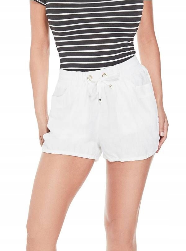 Guess dámské kraťasy Leena Linen Shorts XL