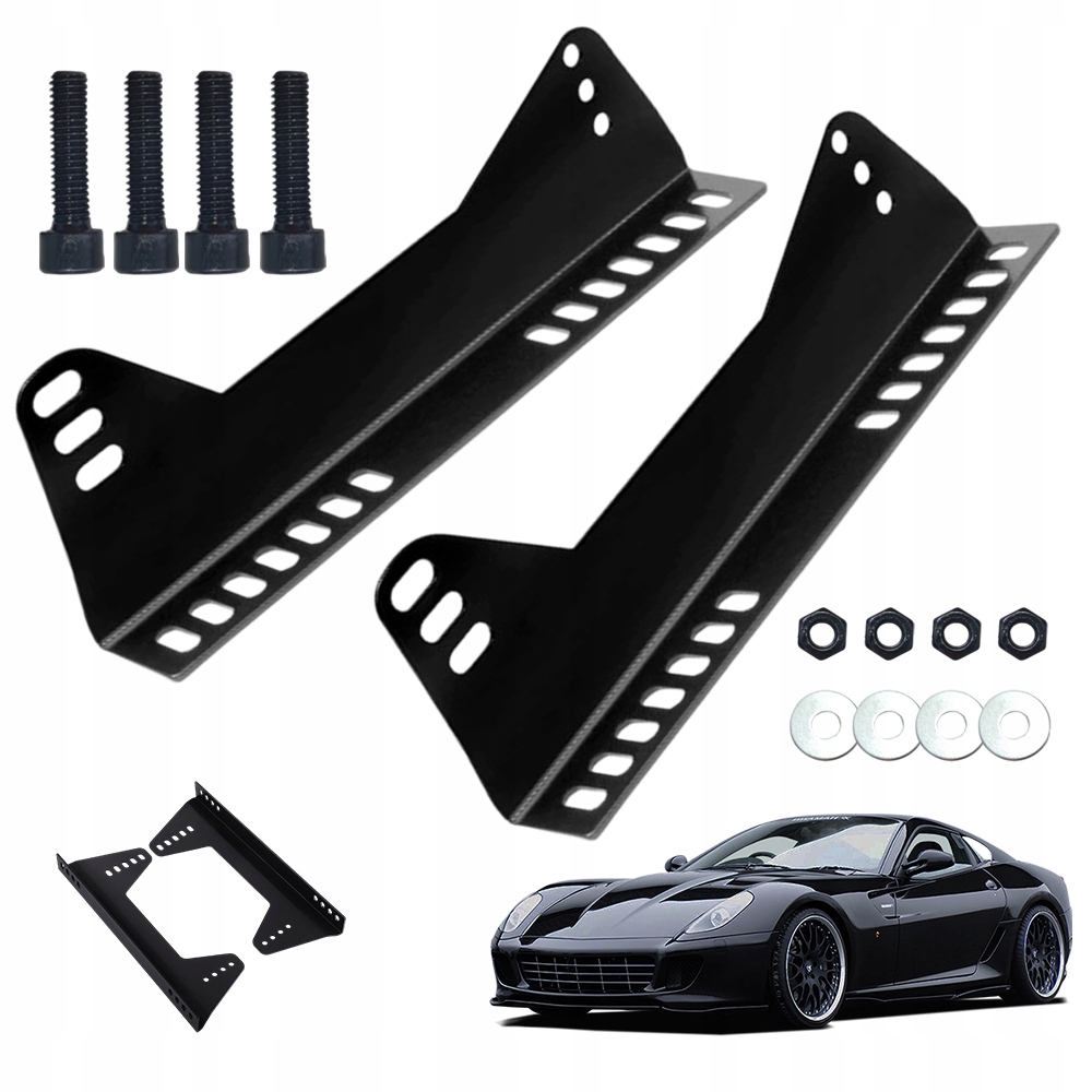 Odolný Ocelový Držák Pro Závodní Sedadla, Snadná Montáž