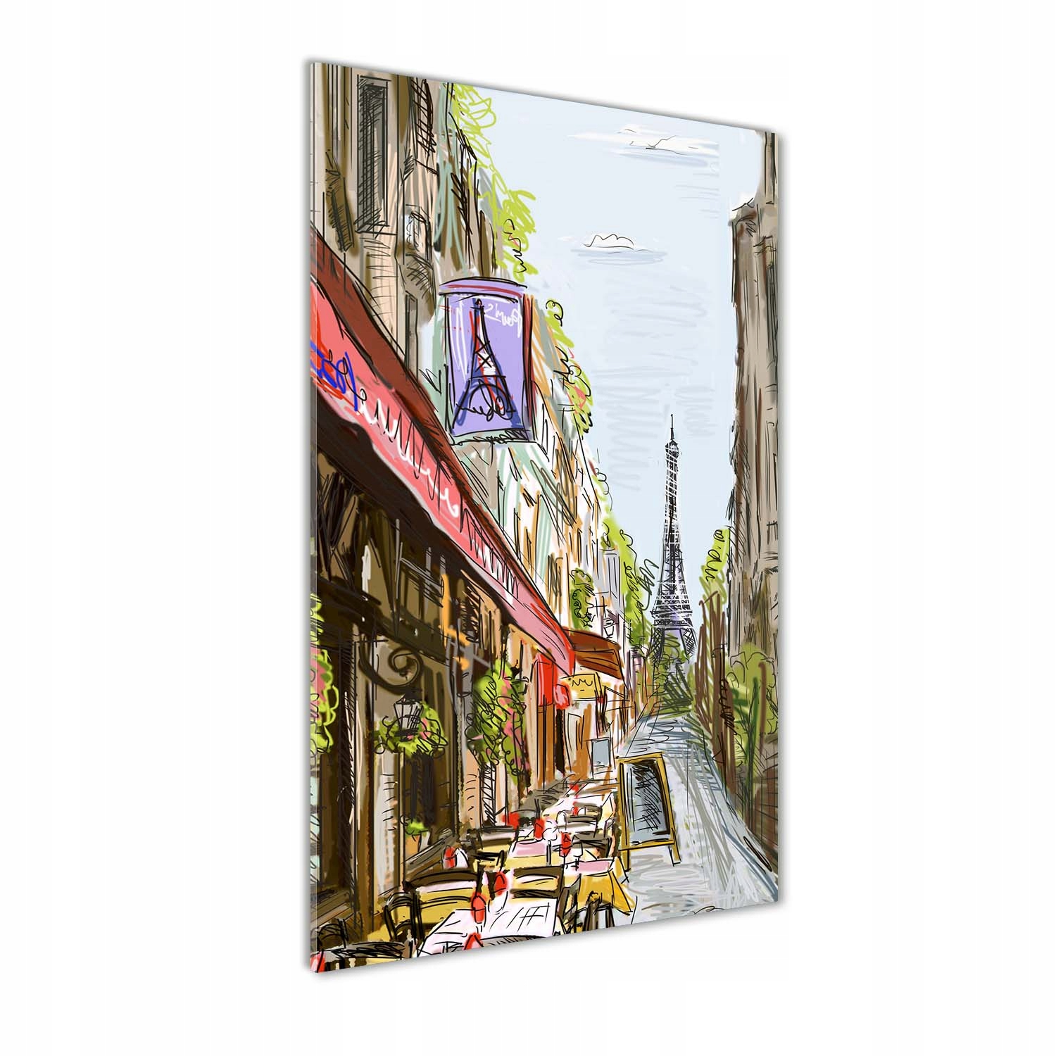 

Foto obraz akrylowy Wieża Eiffla Paryż 70x140 cm