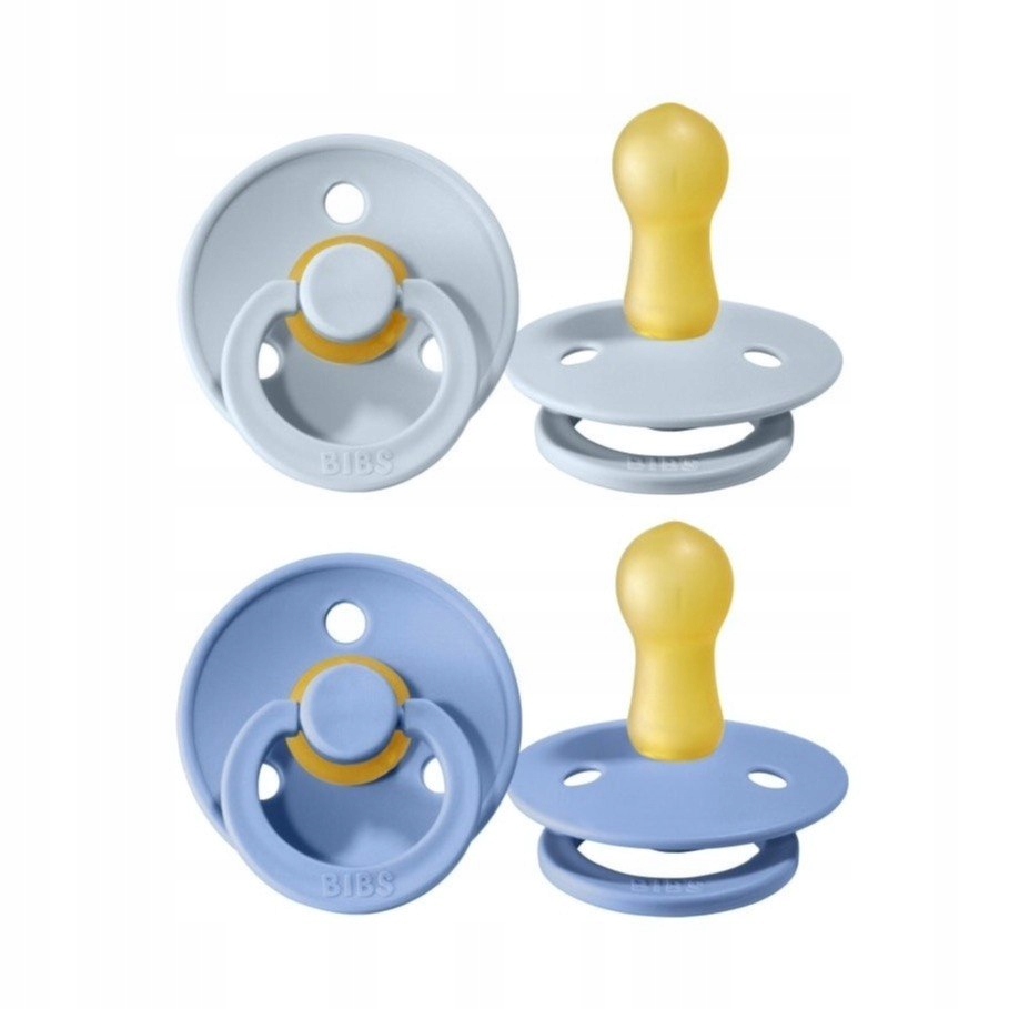 Smoczek Bibs okrągły kauczuk 0 +