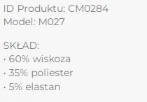 Klasyczna elegancka koszula taliowana PREZENT Rozmiar S