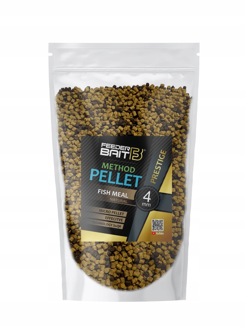 Feeder Bait Method Pellet Fish Meal Natural 4mm 800g