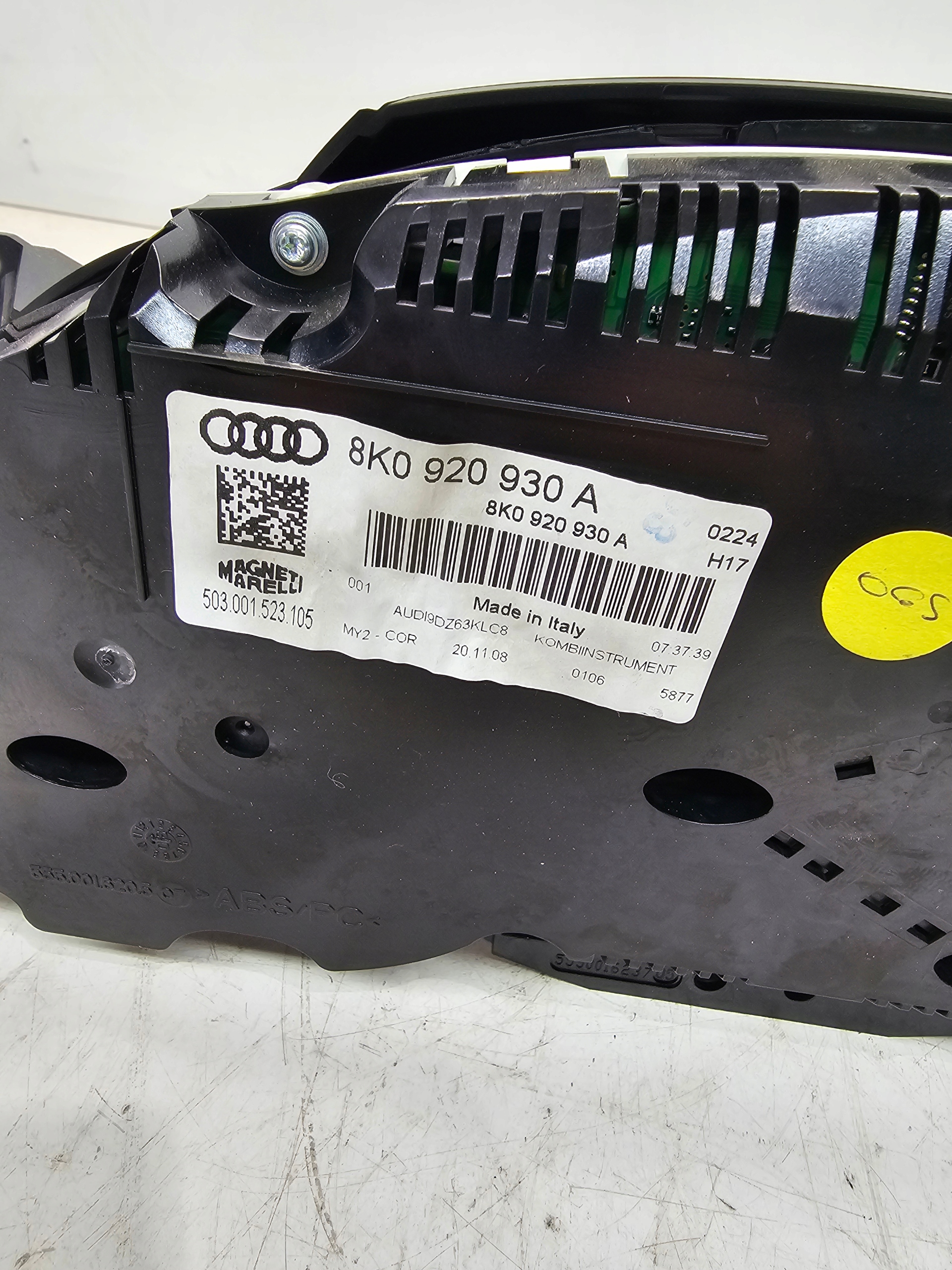 dials dials AUDI A4 B8 8K0920930A 1.8 TFSI EUROPA