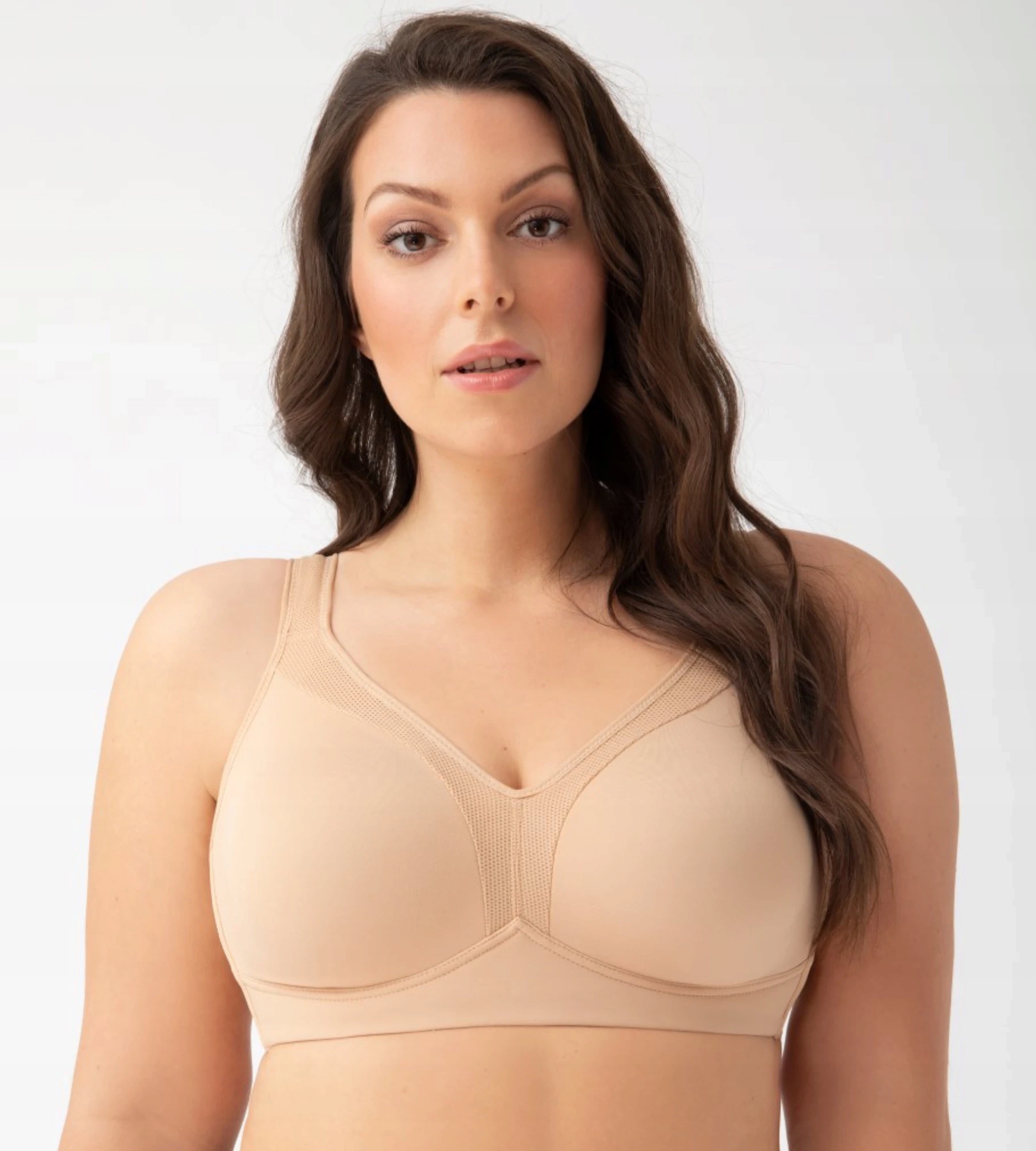 Podprsenka měkká bez kostic K422 Béžová Gorsenia Béžová 75G