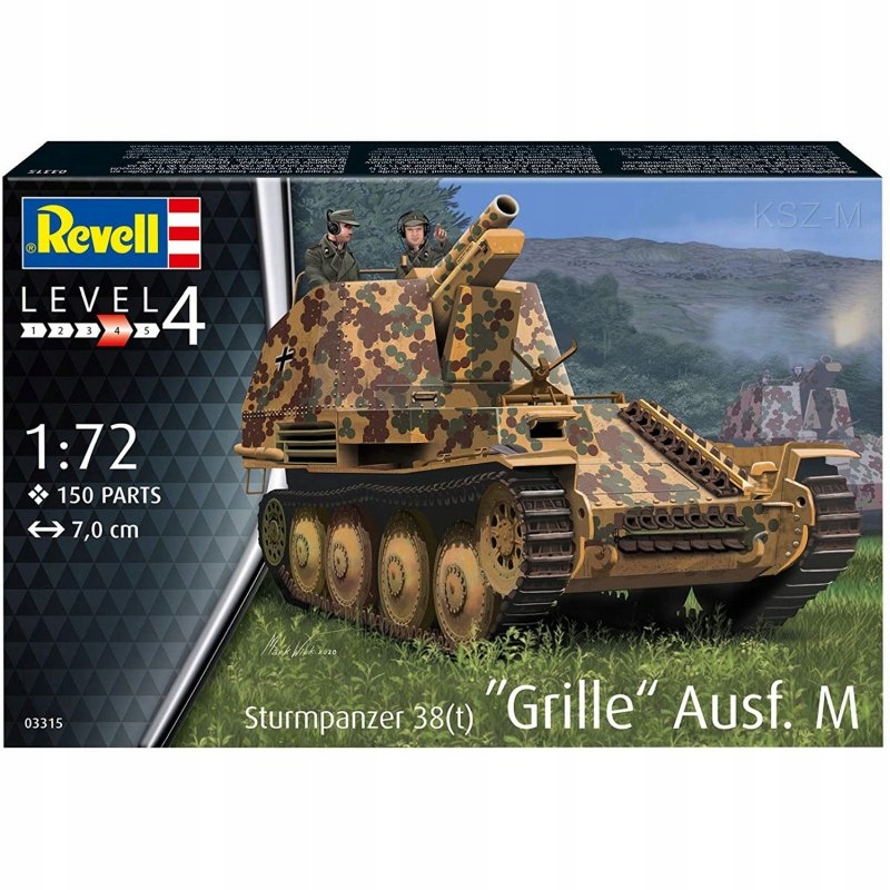 Revell 03315 1/72 Sturmpanzer 38(t) Grily Ausf. M