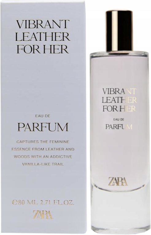 Zara Vibrant Leather For Her 80ml Edp Dámské parfémy
