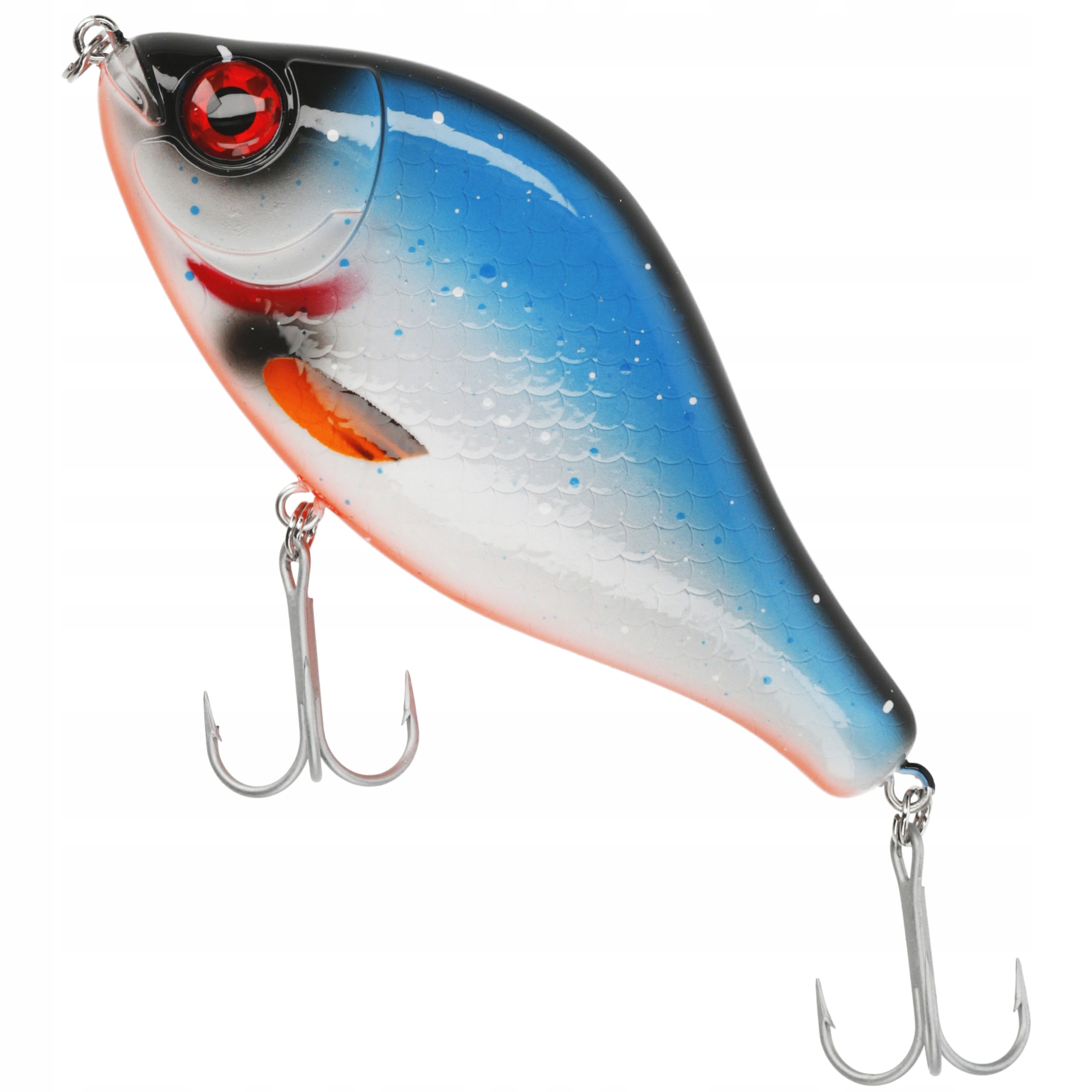 Wobler Mikado Mft Jerk tonący 7cm 19g na szczupaka Blue Roach