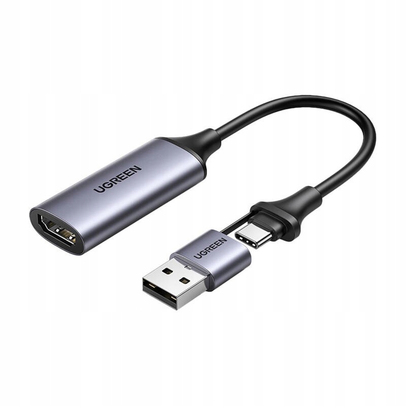 Ugreen Karta Pro Snímání Obrazu Hdmi 4K 60HZ Usb-a Usb-c Do Pc