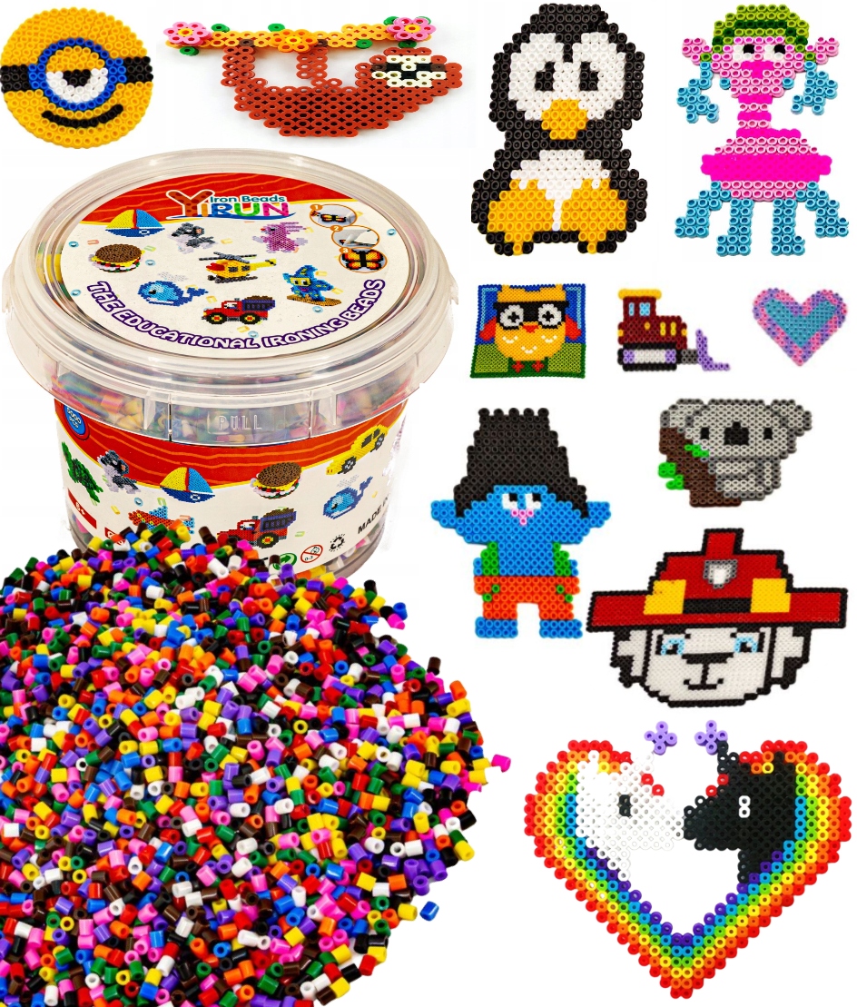 

Koraliki do prasowania Duży Zestaw Prasowanki 5000