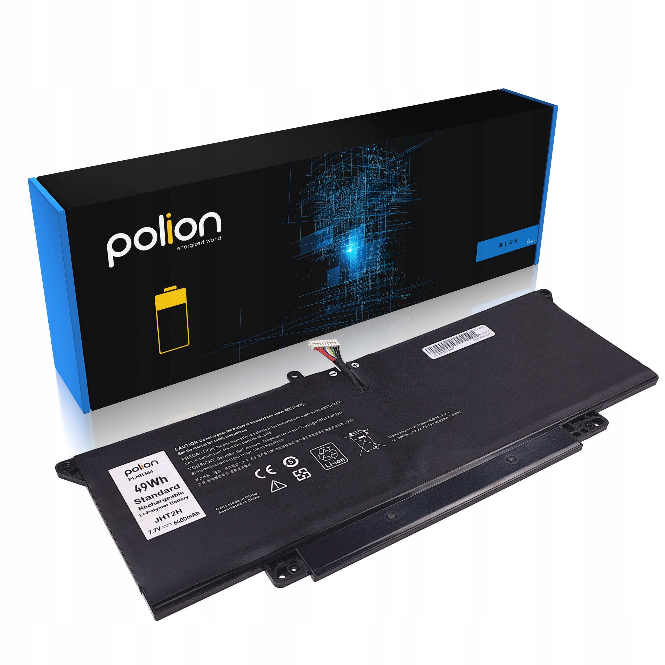 Baterie JHT2H pro Dell Latitude 14 7310 7410