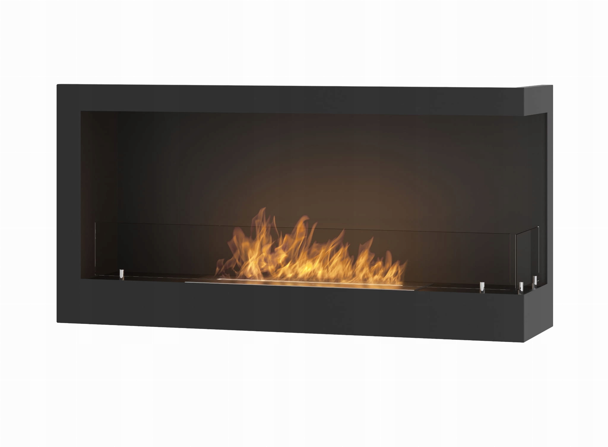 Biokrb Rohový So Sklami Corner 900R Infire Biokrb Rohový 90 CM Fir