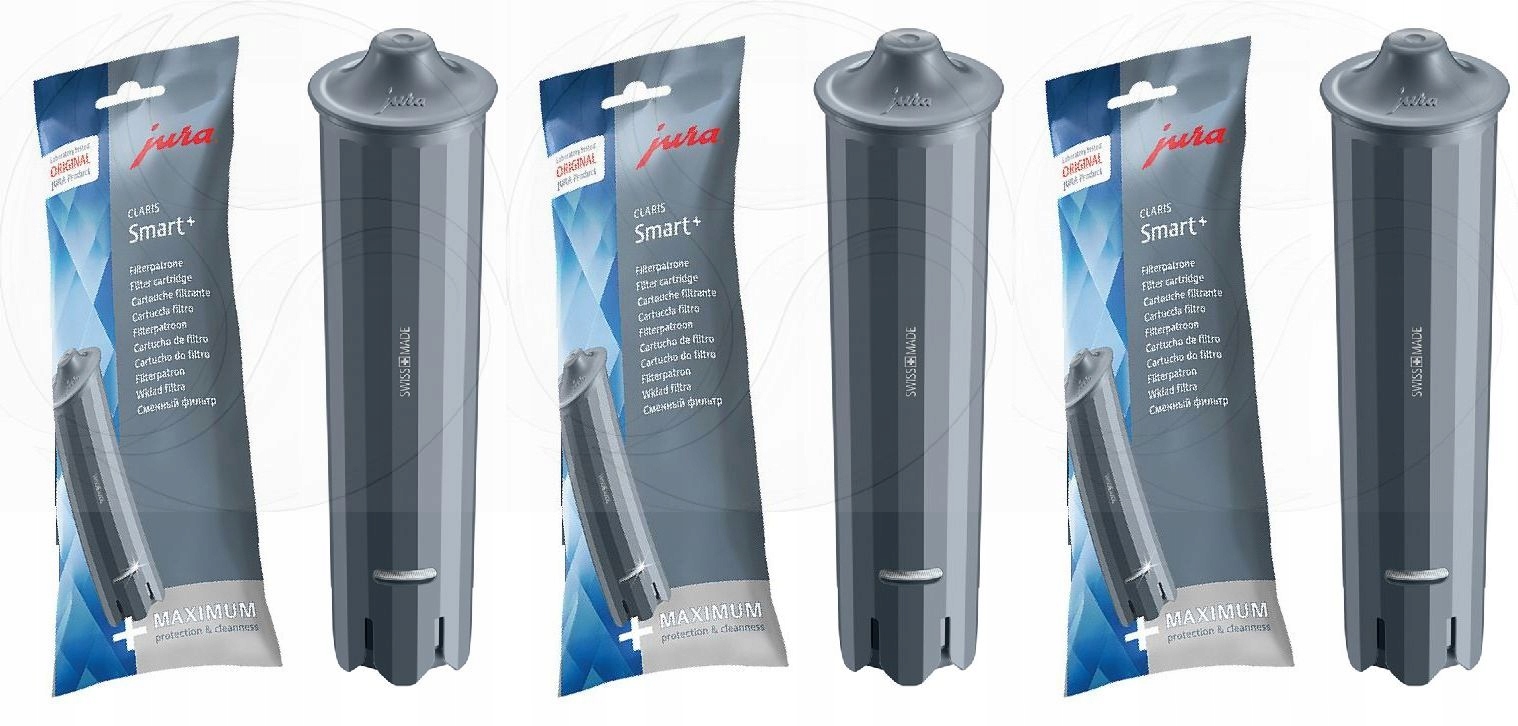 

3 x Filtr Wody Do Ekspresów Jura Claris Smart+