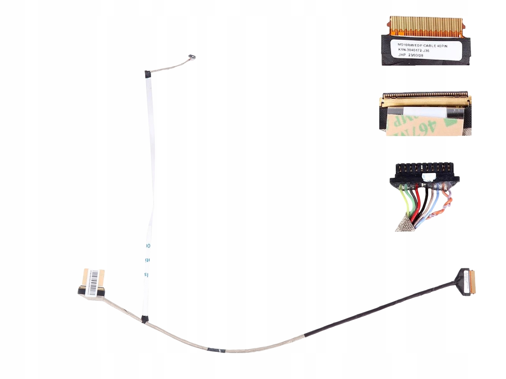 Maticová Páska Pro Msi GF65 GF63 MS-16RW MS-16R4 K1N-3040172-J36 40PIN