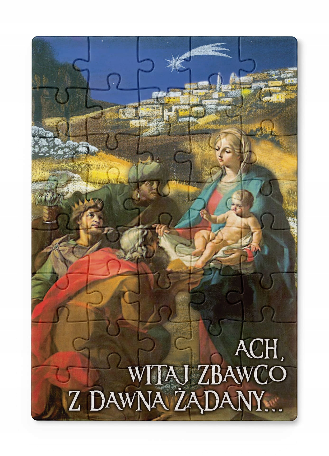 Boże Narodzenie - Puzzle w kartoniku 40 elementów