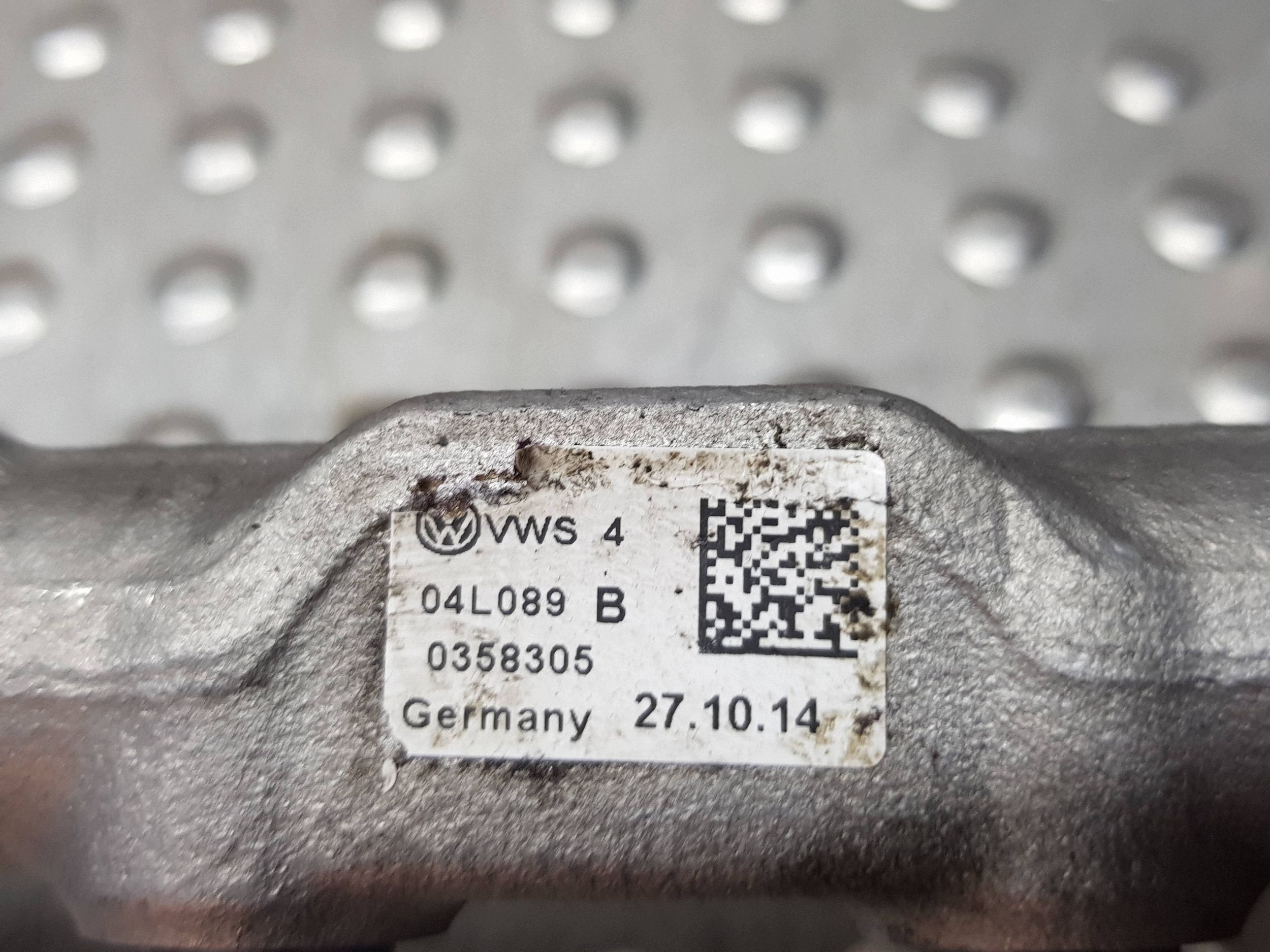 rampe injection capteurs 04L089B OCTAVIA III A3 8V LEON GOLF VII 2.0 TDI