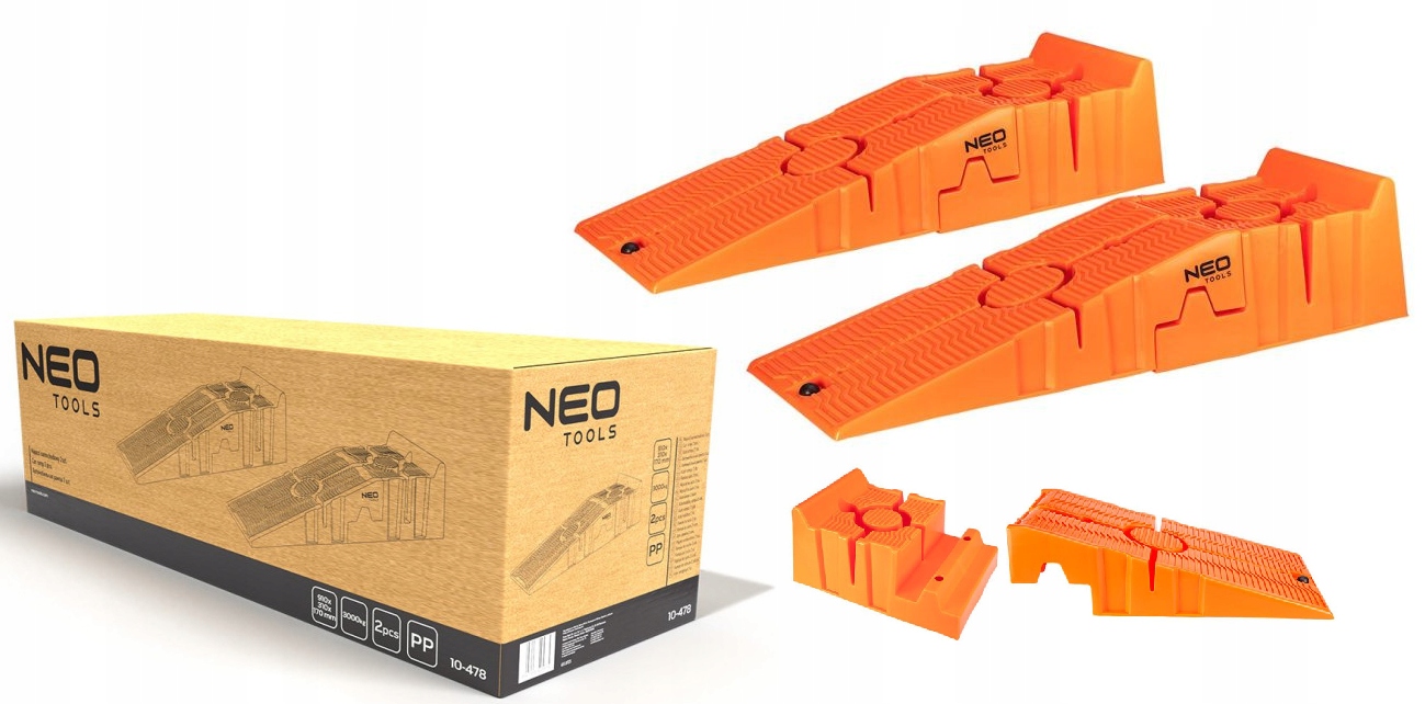 Neo Tools Nájazd do auta 2ks kompozitný 3000 kg pár 10-478 Rampy