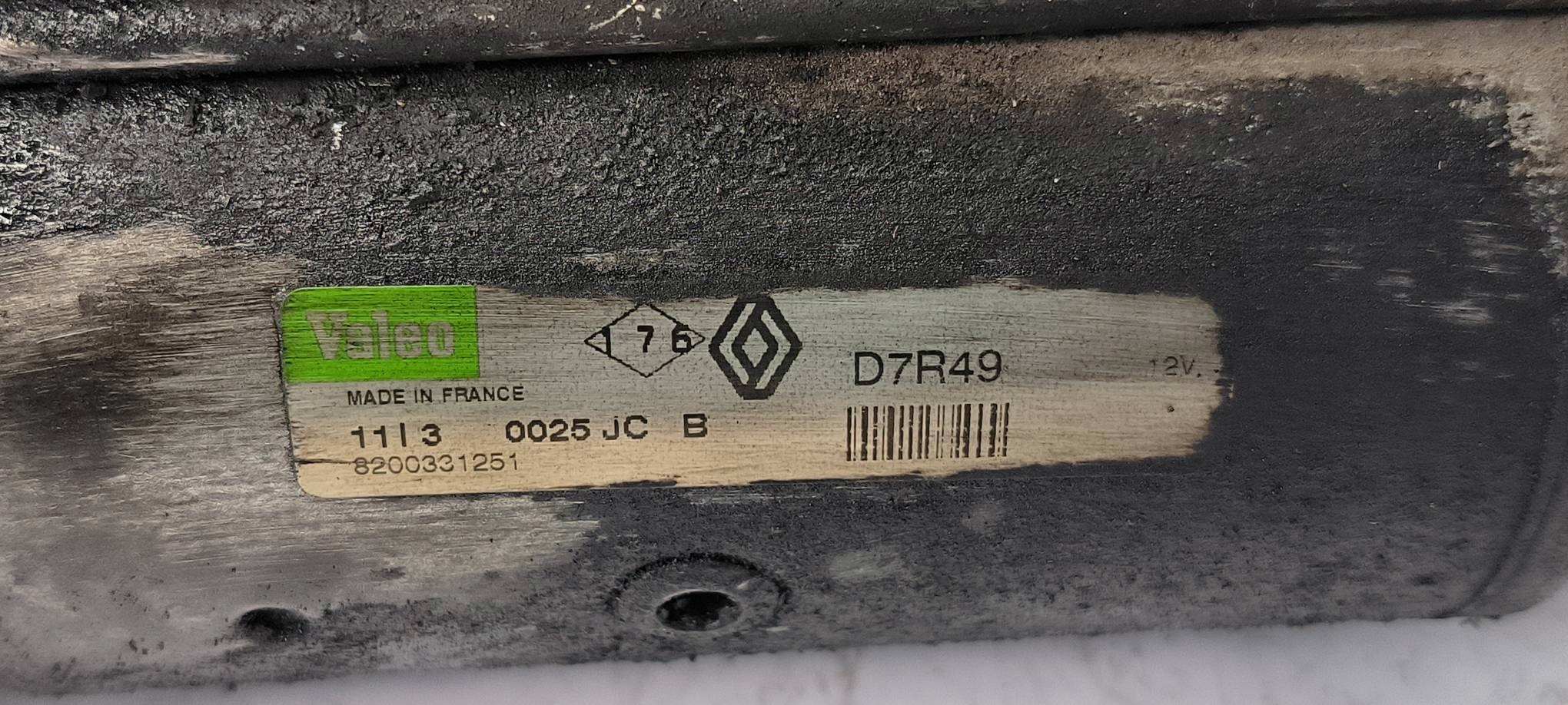 starter 8200331251 1.9 DCI RENAULT LAGUNA II