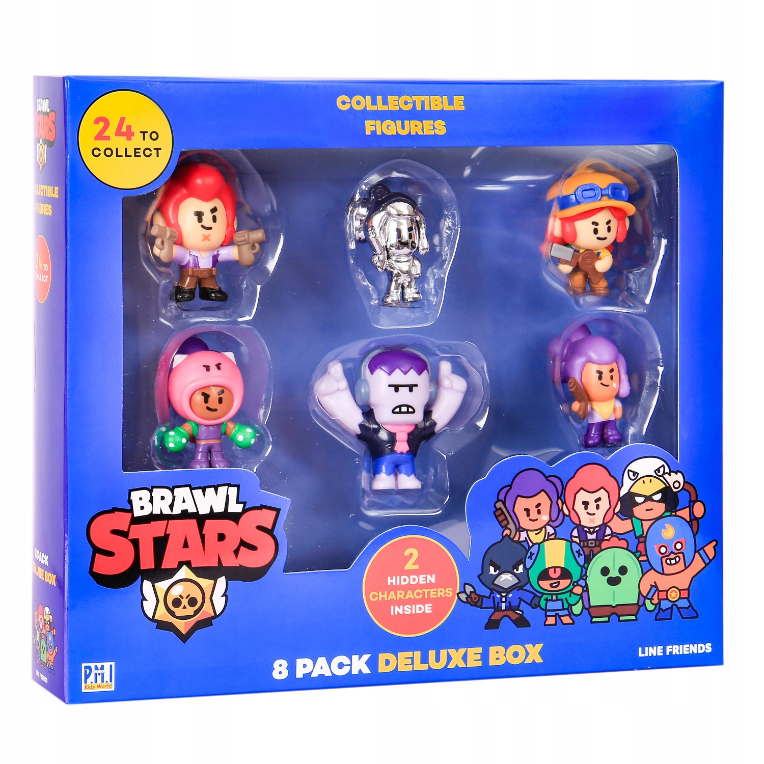

Zestaw 8 figurek kolekcjonerskich Brawl Stars