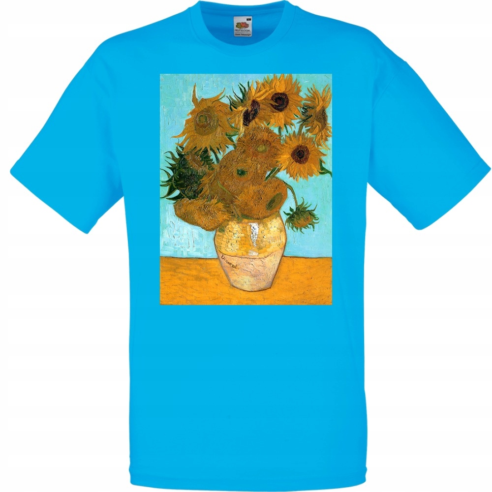 

Koszulka z nadrukiem Van Gogh słoneczniki XL