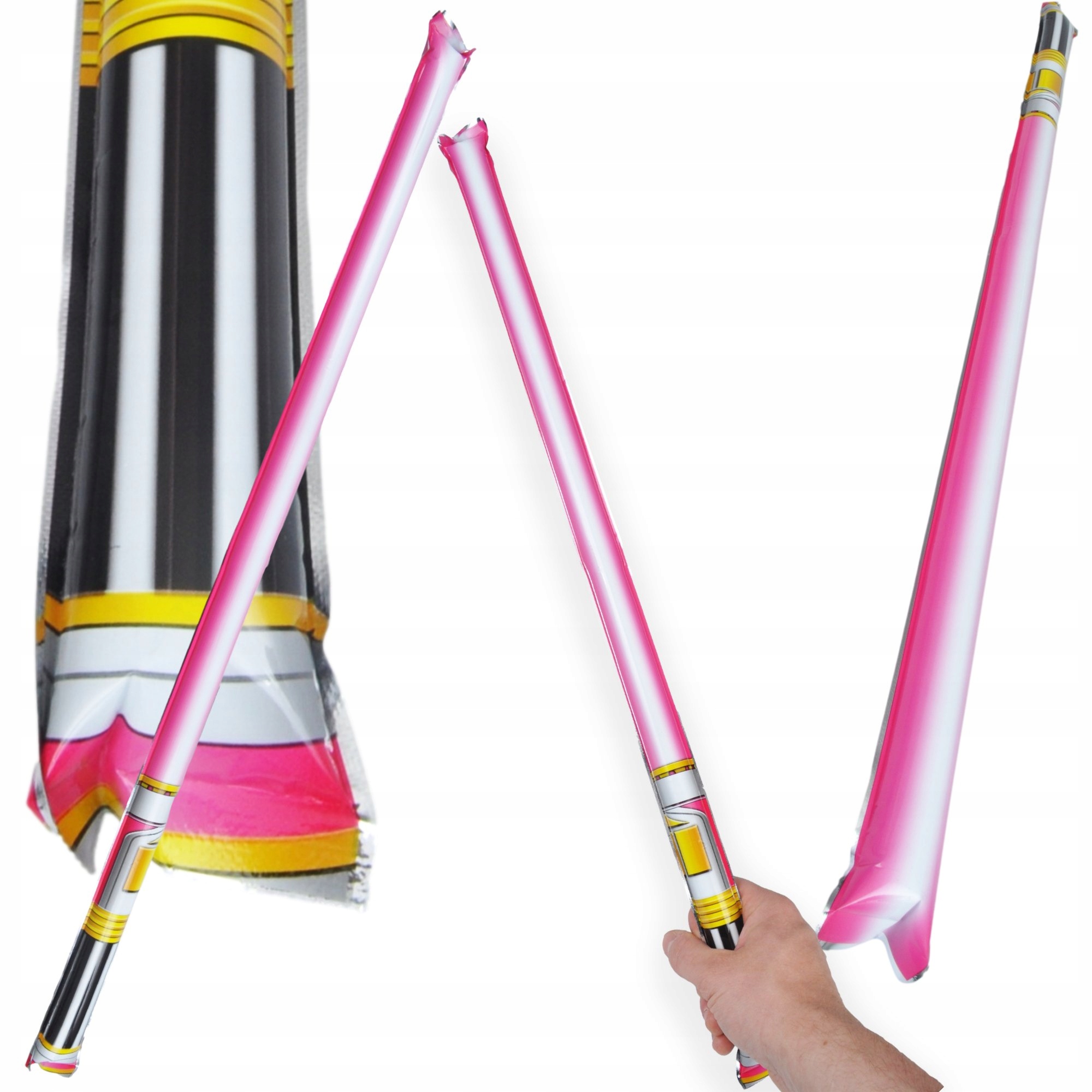 MIECZ KOSMICZNY SAMOPOMPUJĄCY DMUCHANY PAŁKA PLAŻA FESTYN IMPREZA