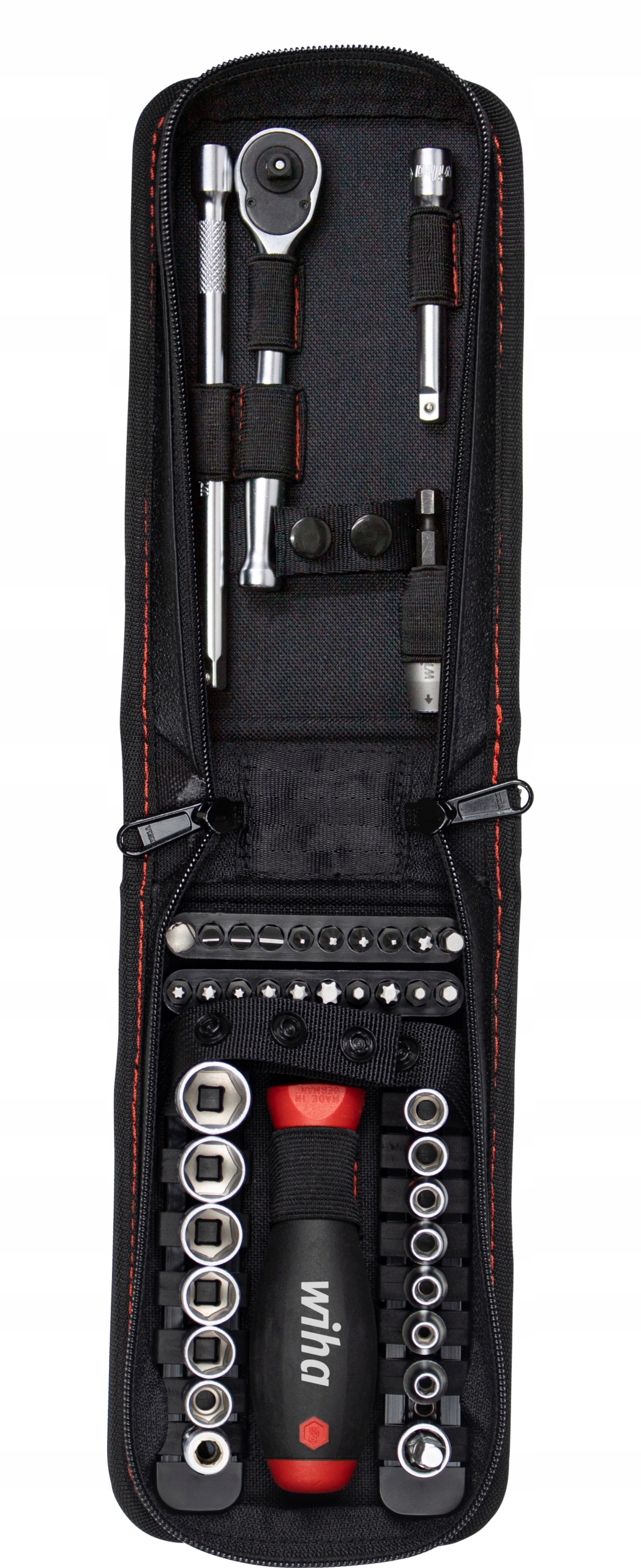 Wiha 44684 40 części, napęd 1/4" zestaw nasadek metryczny Kod producenta 44684