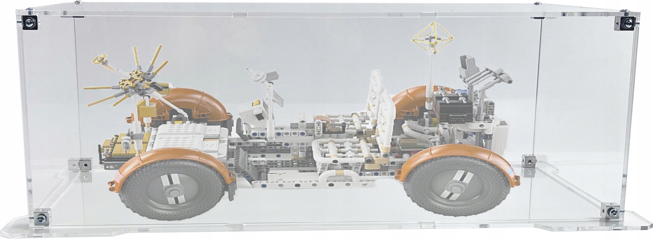 Vitrína s podstavcem pro sadu Lego 42182 Technic Nasa Apollo vozidlo Lrv