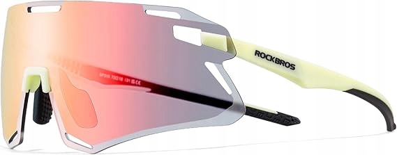 Rockbros sportovní brýle 14120007006 světle žluté