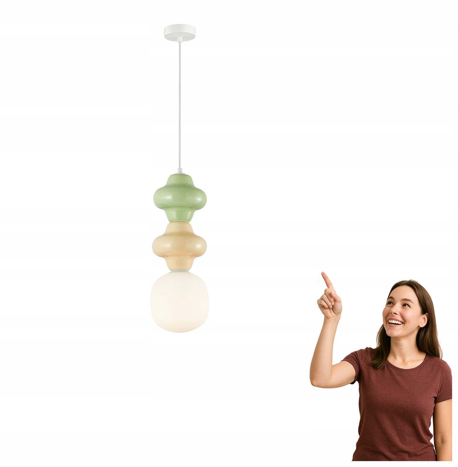 Závěsná lampa Latera PND-94331B-1S-MLTI Italux