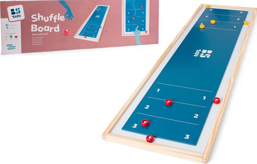 Bs Toys, Gra zręcznościowa dla dwóch osób Shuffleboard