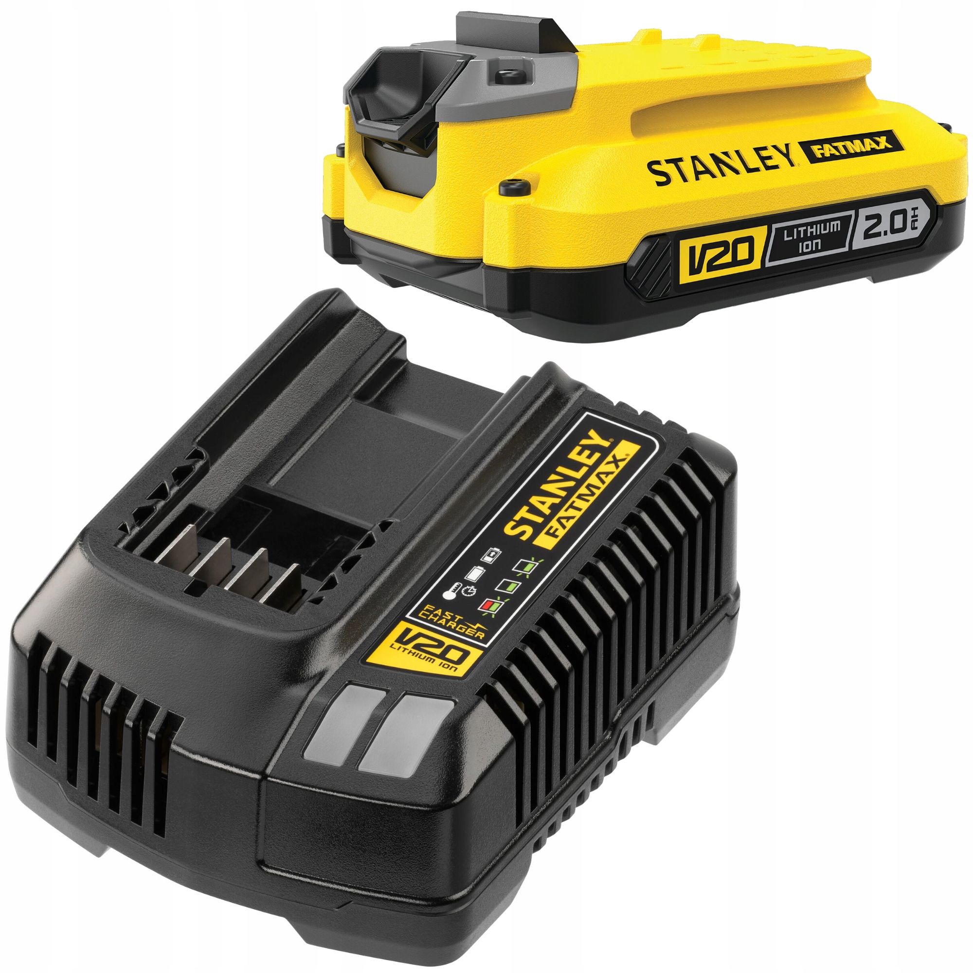 

Akumulator 2Ah 18V V20 ładowarka Stanley SFMCB12