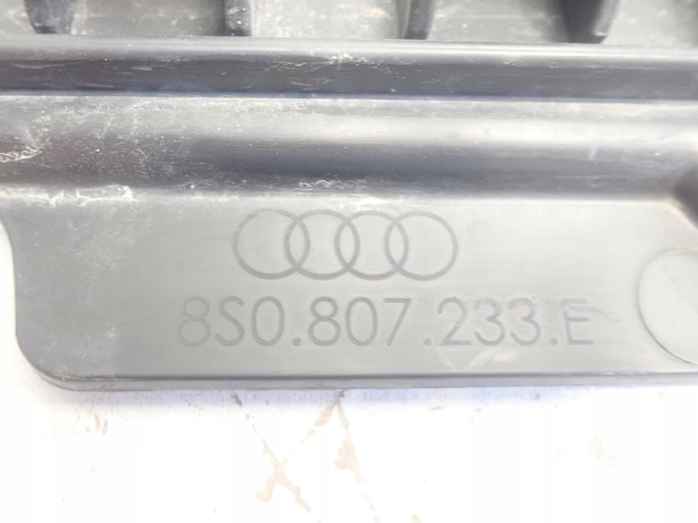 sider cover cover below bumper AUDI TT 2014