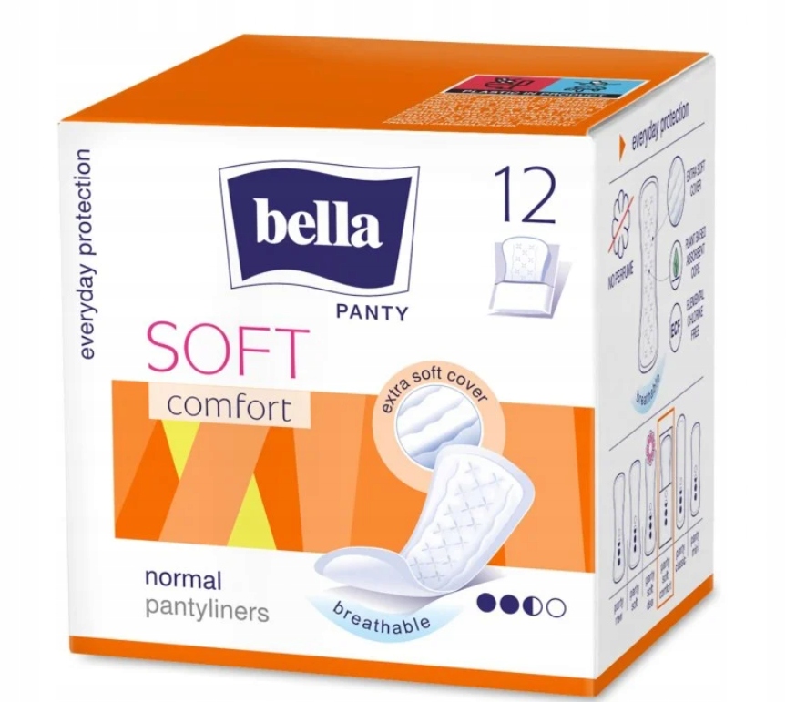 

Wkładki Bella Panty Soft higieniczne 12 szt.
