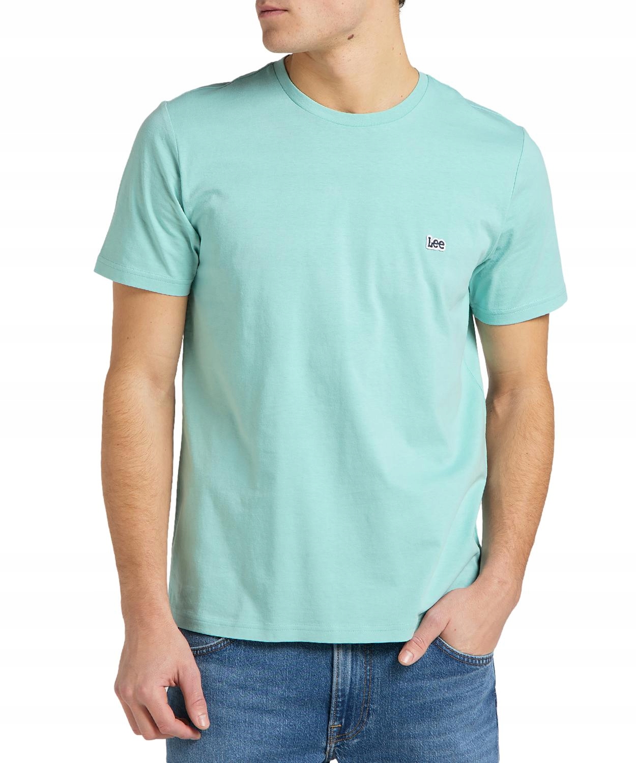 

T-shirt Lee Patch Logo Tee L60UFQUD Mint Blue XL