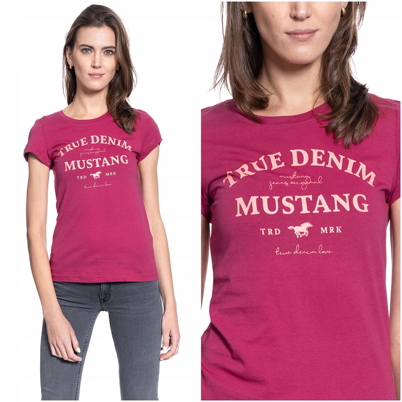 

Mustang Alexia Damska Koszulka T-shirt L