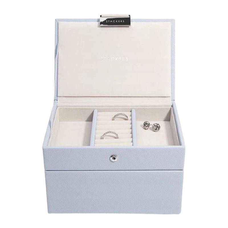 Krabička Na Šperky Dvojitá, levandulová Stackers