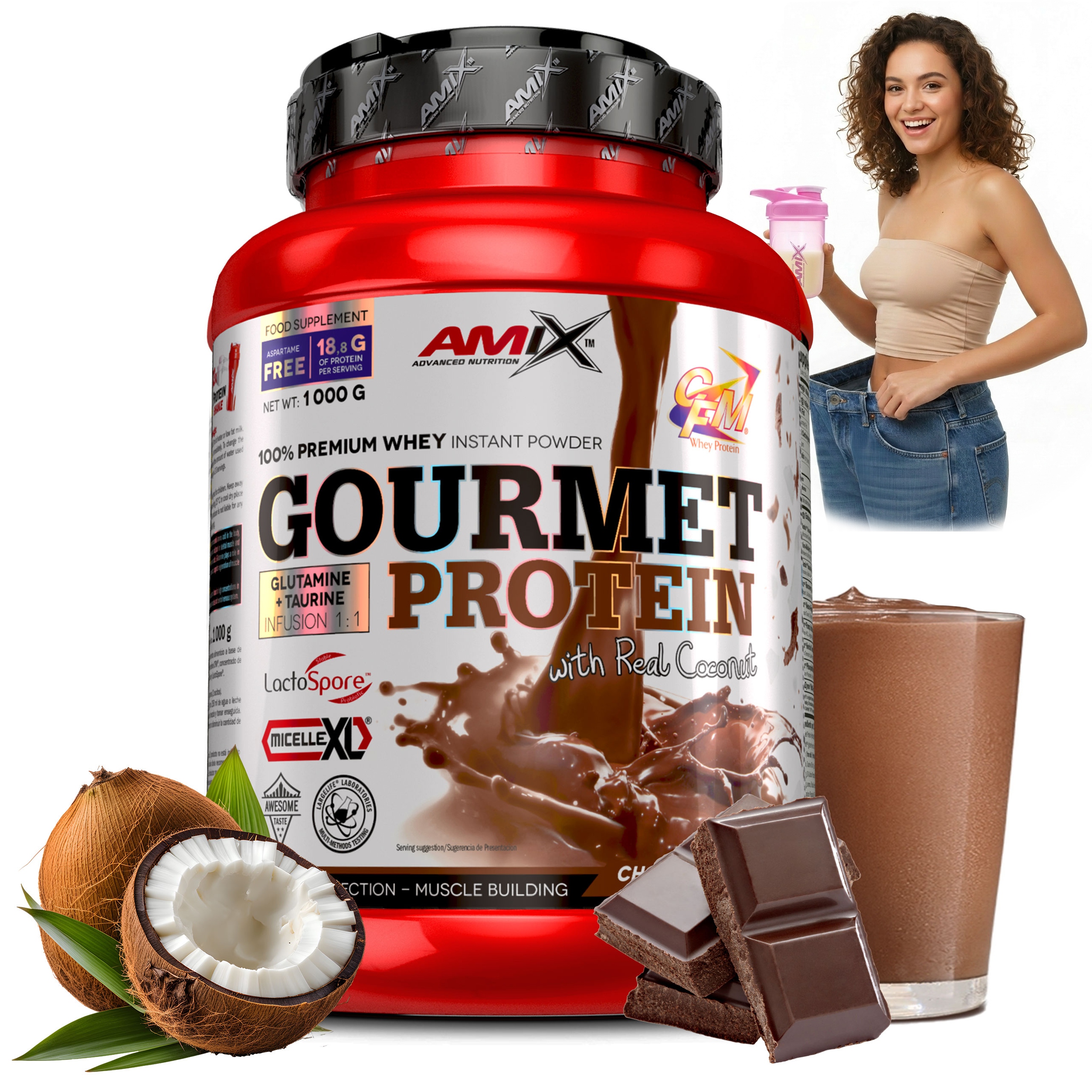 Proteinový Koktejl Na Hubnutí, koktejly na hubnutí Čokoládový 30 porcí