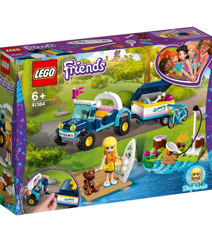 Lego Friends Vozík s přívěsem Stephanie 41364