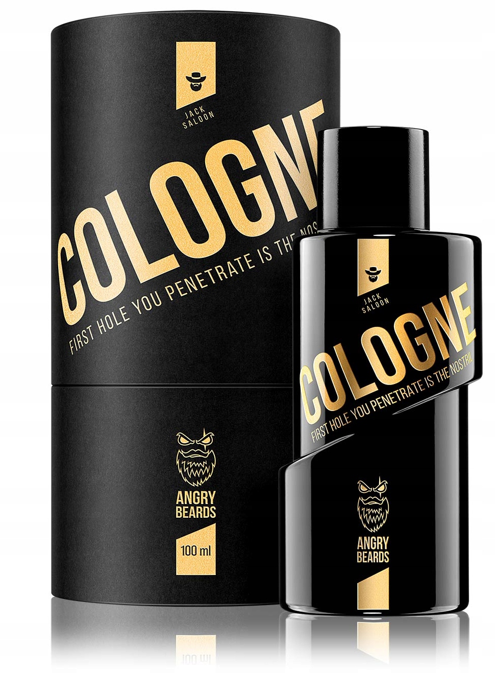 Angry Beards Jack Saloon Citrus máta Floral vanilka kolínská voda 100ml