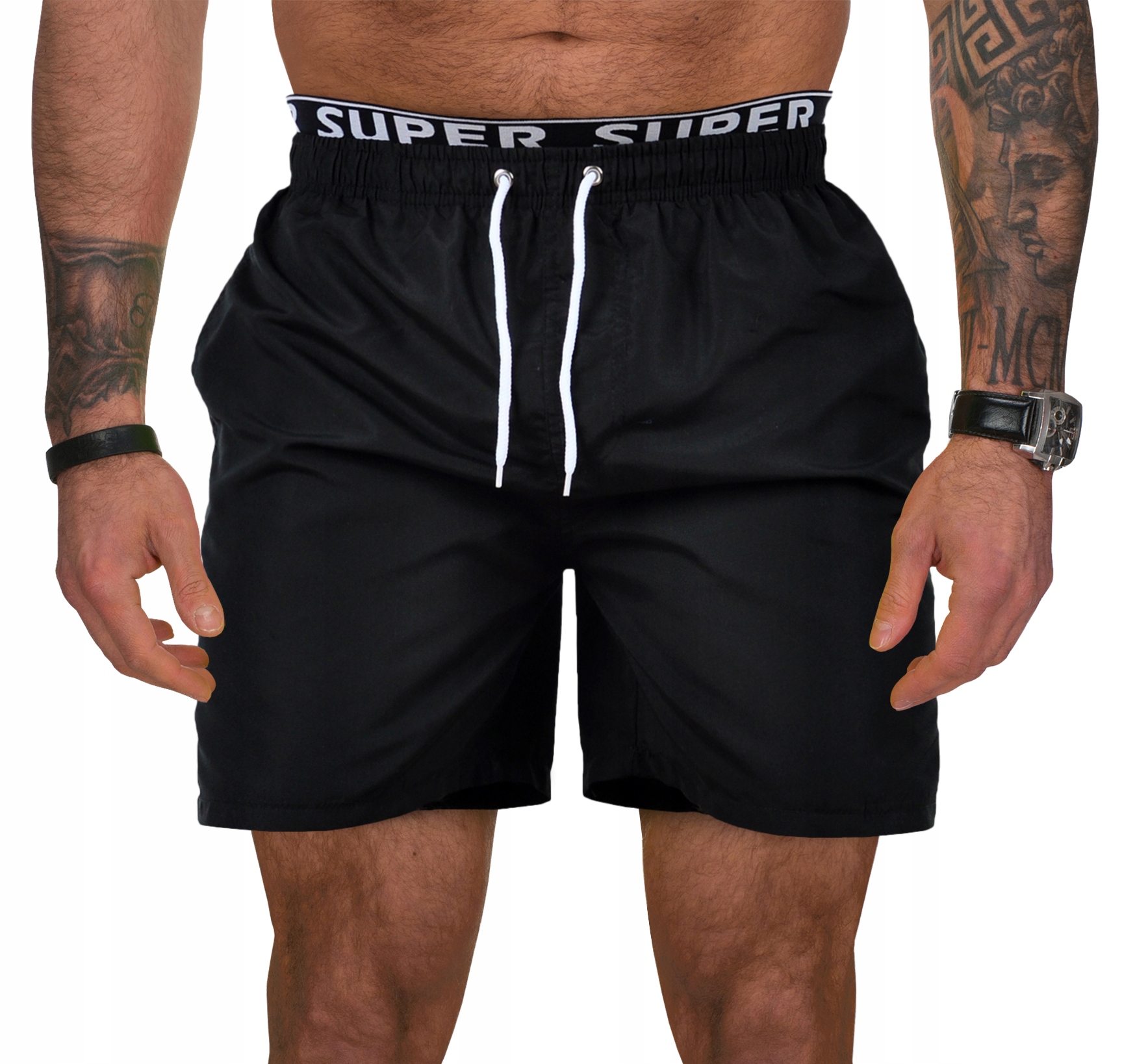 HN011 r. M SPODENKI KĄPIELOWE KRÓTKIE SZORTY PLAŻOWE