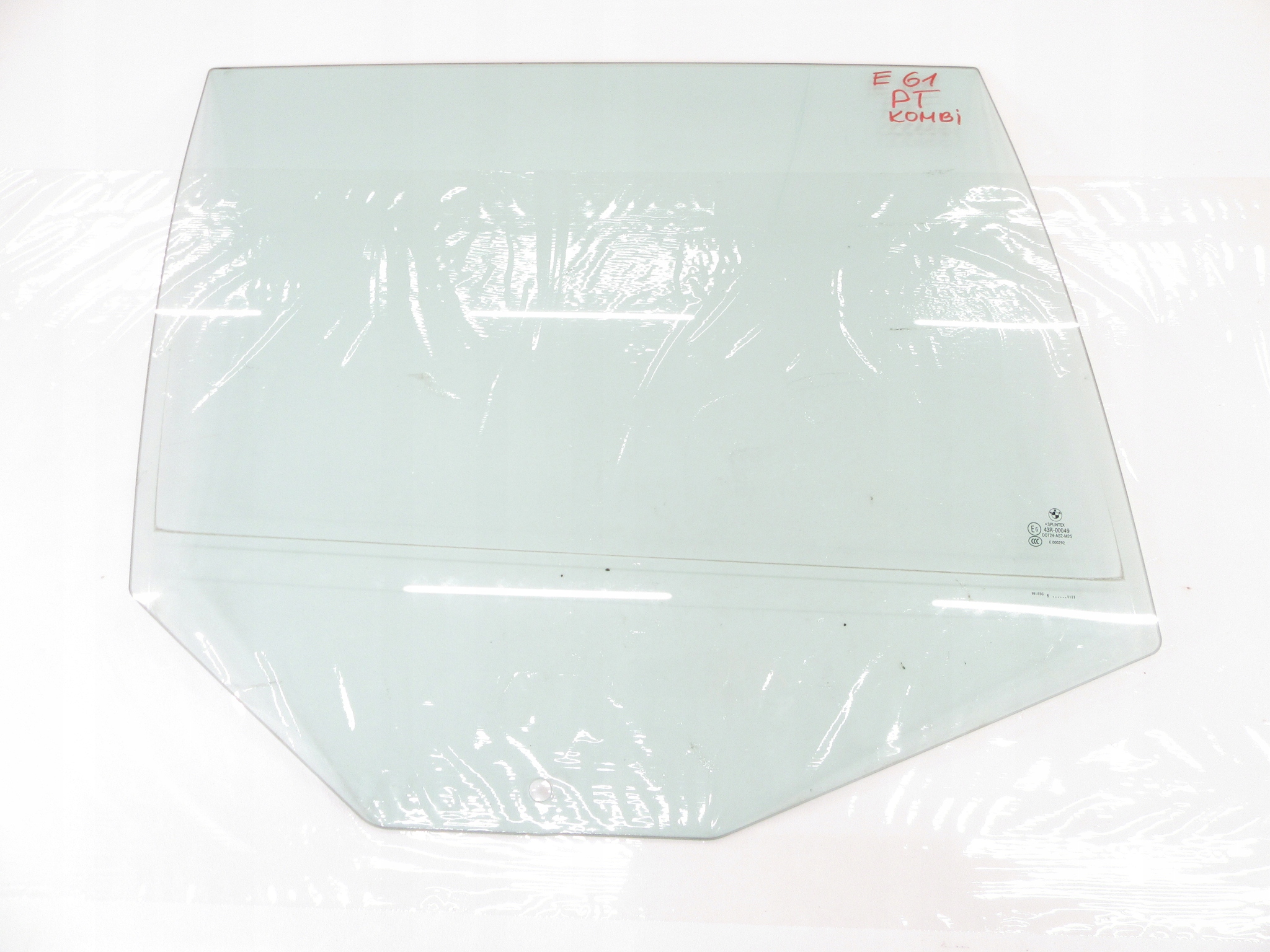 window right right rear part BMW e61 AS2
