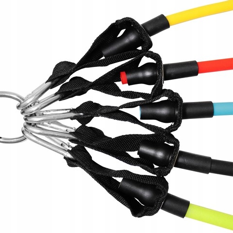 ZESTAW 5 GUM OPOROWYCH EKSPANDERY SPORTVIDA Szerokość 6 mm