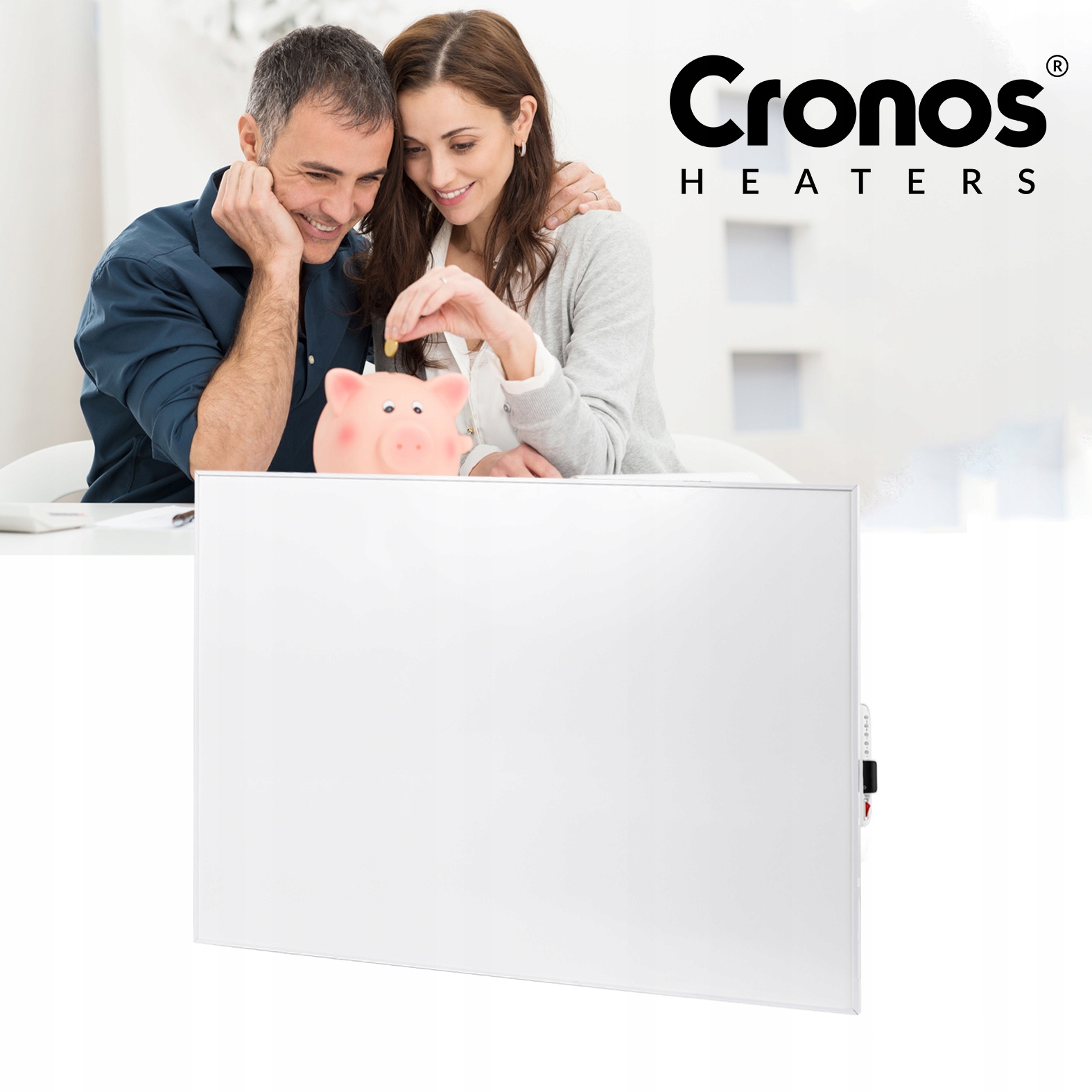 Panel grzewczy Pro CRP-500TWP Synthelith IR Cronos, biały EAN (GTIN) 5904507664343